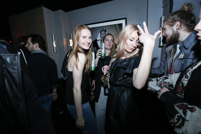 HENRIK VIBSKOV - AFTERSHOW- PFW16 - LE CHACHA CLUB - 23 January 2016