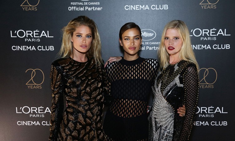 Lago Blu Blog Fashion & Lifestyle: L'ORÉAL PARIS CELEBRATES 20 YEARS OF  PARTNERSHIP WITH THE CANNES FILM FESTIVAL AT THE L'OREAL PARIS CINEMA CLUB,  MARTINEZ BEACH